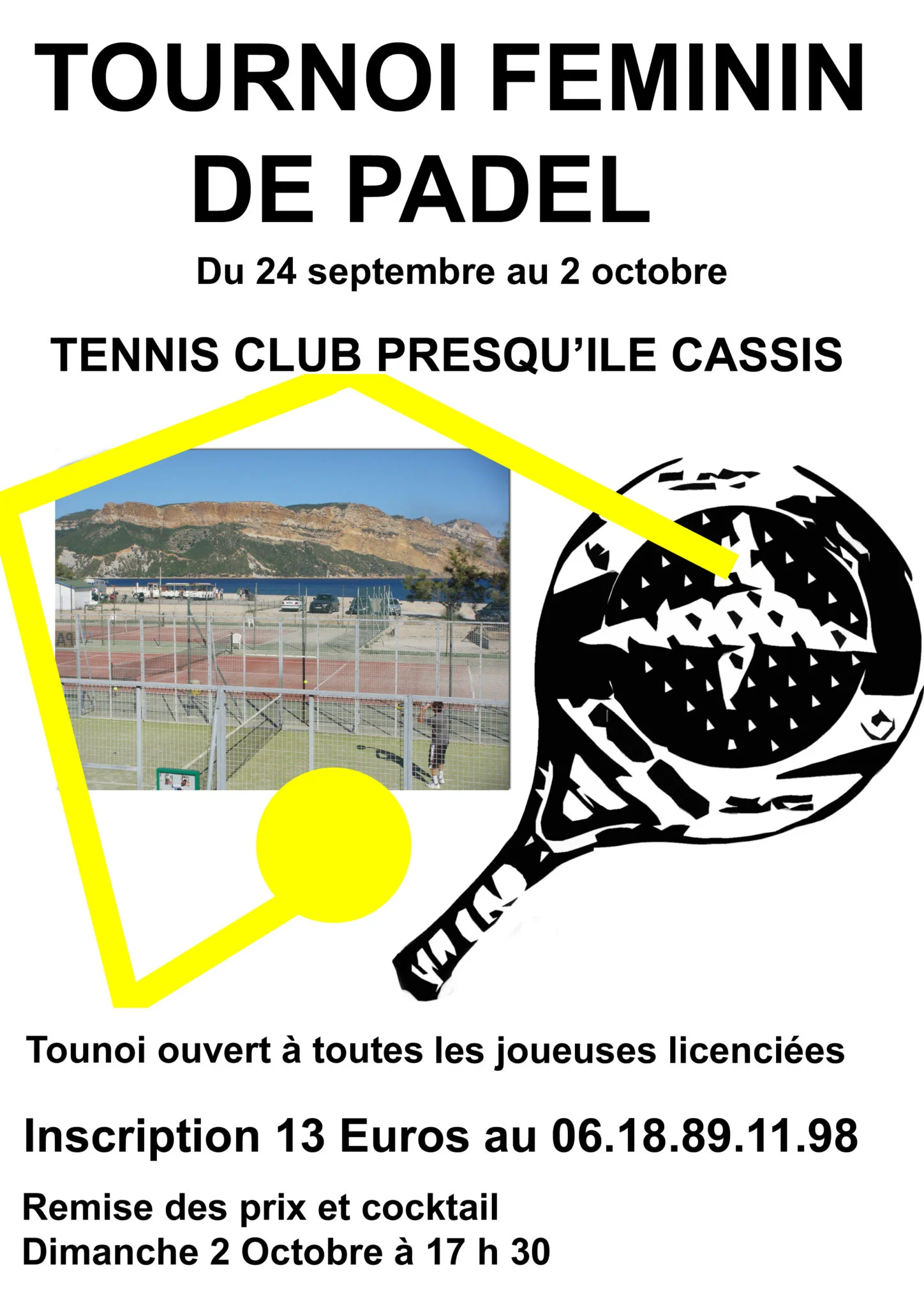 affiche tournoi