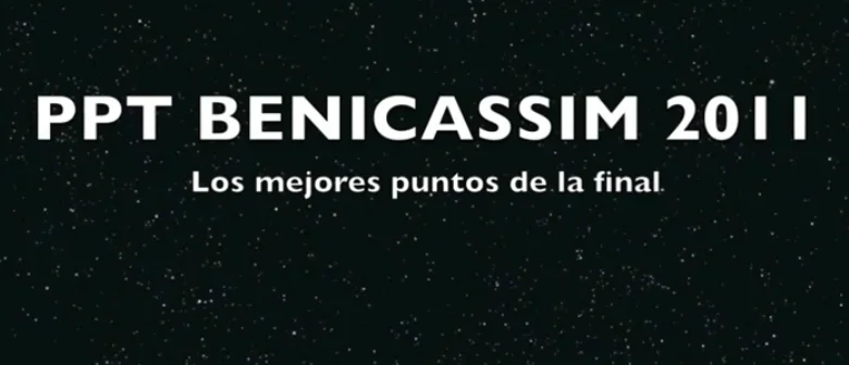 Les dix plus beaux points du PPT de Benassim 2011