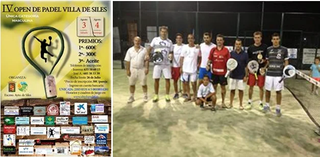 4ª Abertura de padel da VILA de SILES