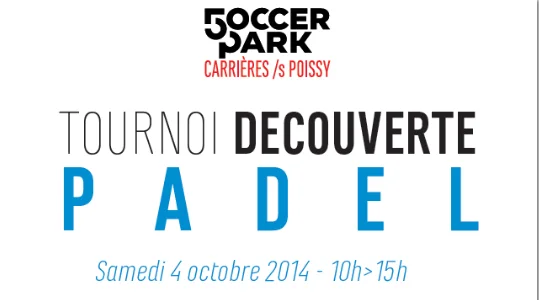 Tournoi découverte à Carrières /s Poissy