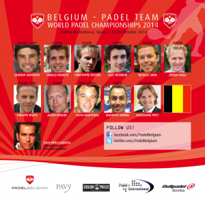 Padel Magazine Belgische Nationalmannschaft