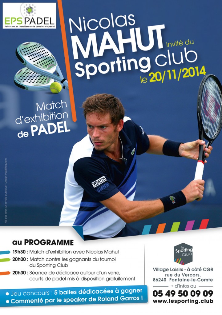 Padel ニコラスマハット