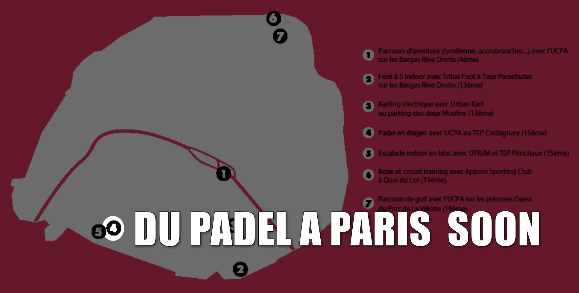 Du padel in inner Paris: It's now