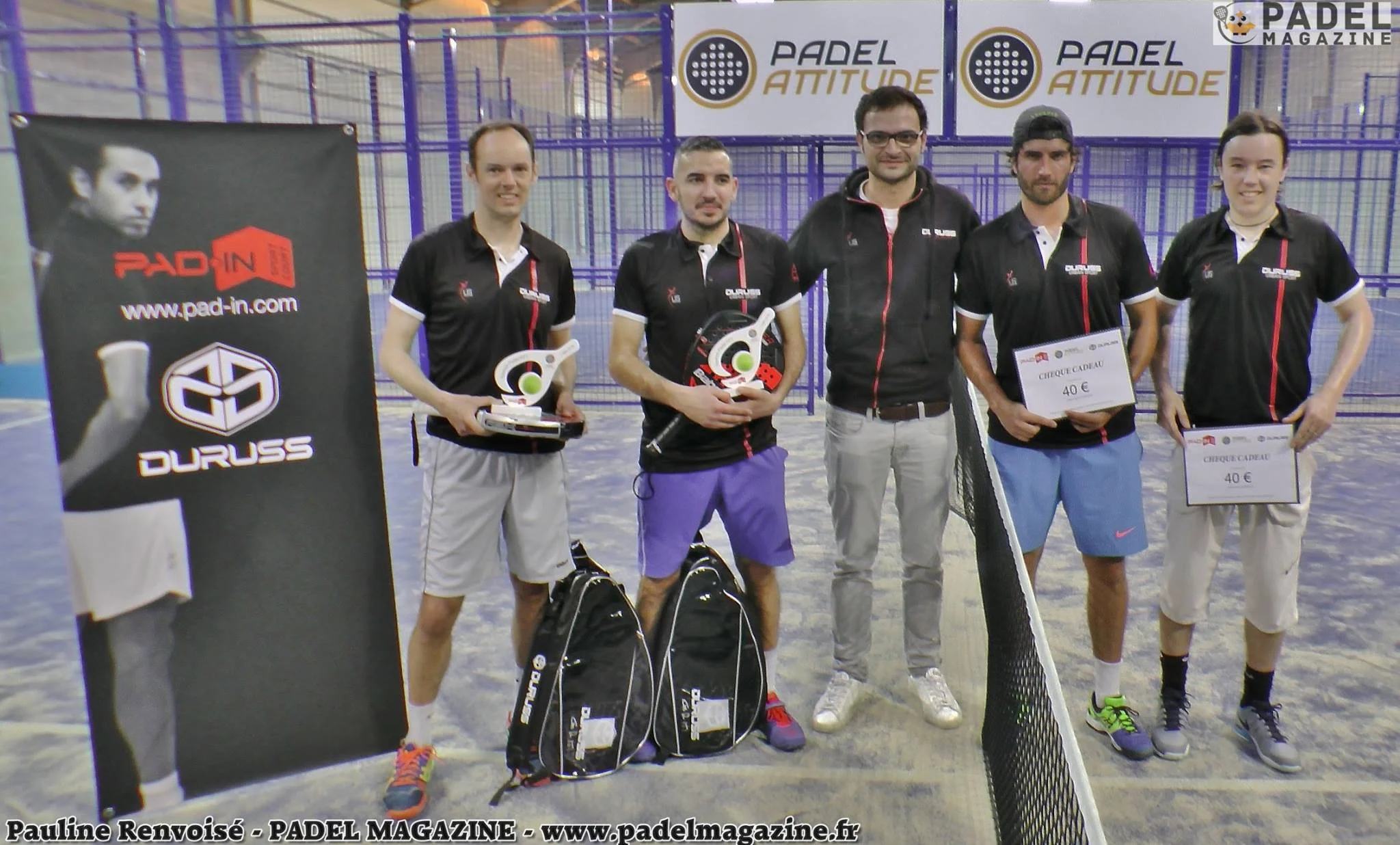 Devrand/ Boissé remporte L’Open de Padel Attitude / Pad In