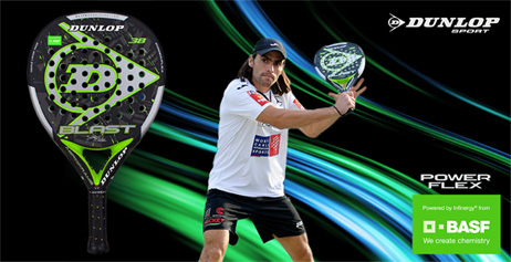 bannière dunlop padel blast