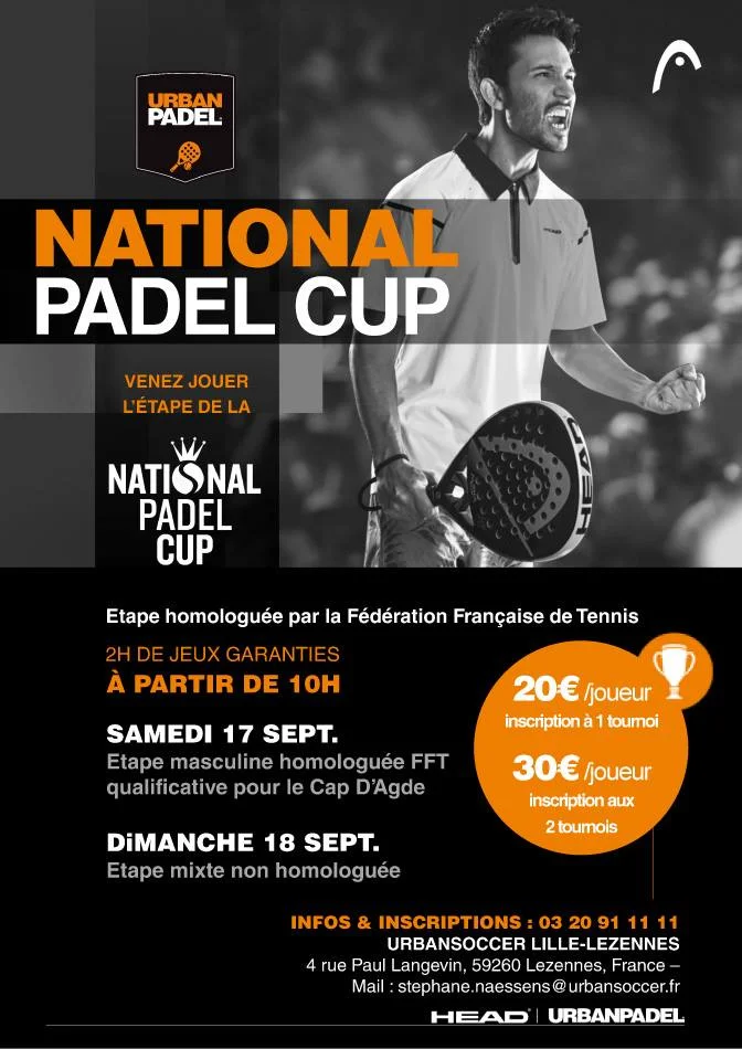 urbanpadel national padel cup lille 2016 - Copie