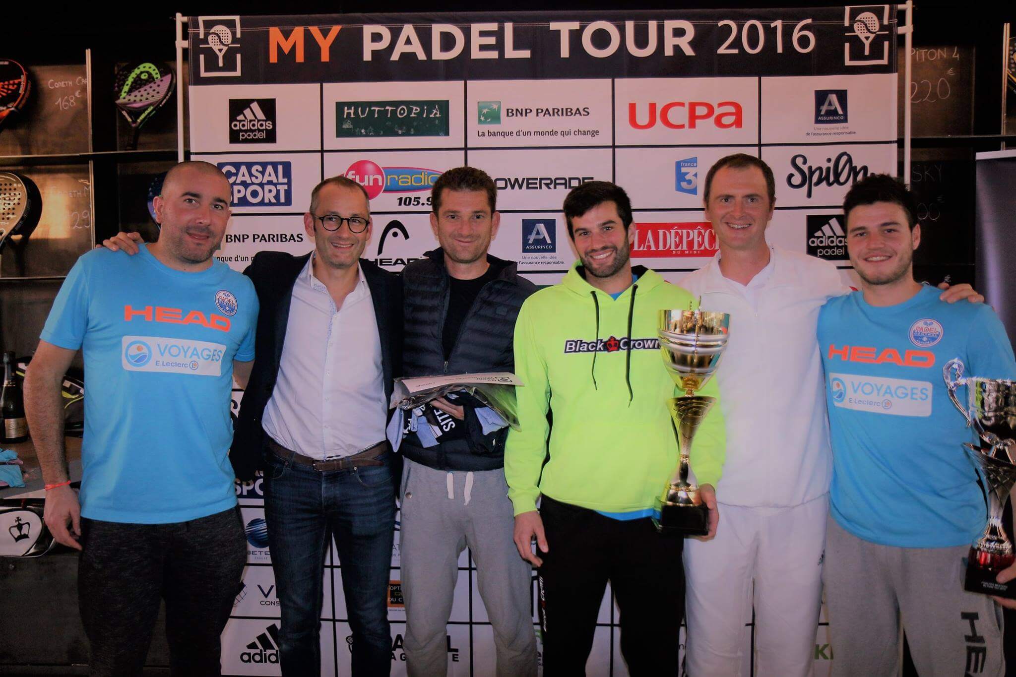 Ferrandez / Gauthier och Vandaele / Godallier vinner på My Padel 2016 Tour