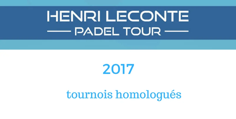 Der Henri Leconte Padel Die Tour kehrt 2017 zurück
