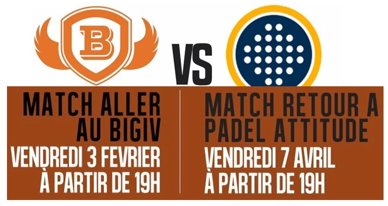 La guerre est ouverte entre Padel Attitude vs Big IV