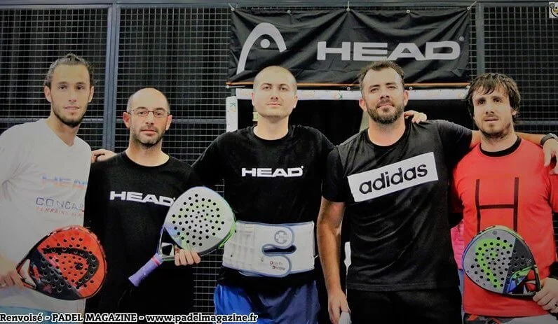 Ascione au padel à l’Open Sud de France