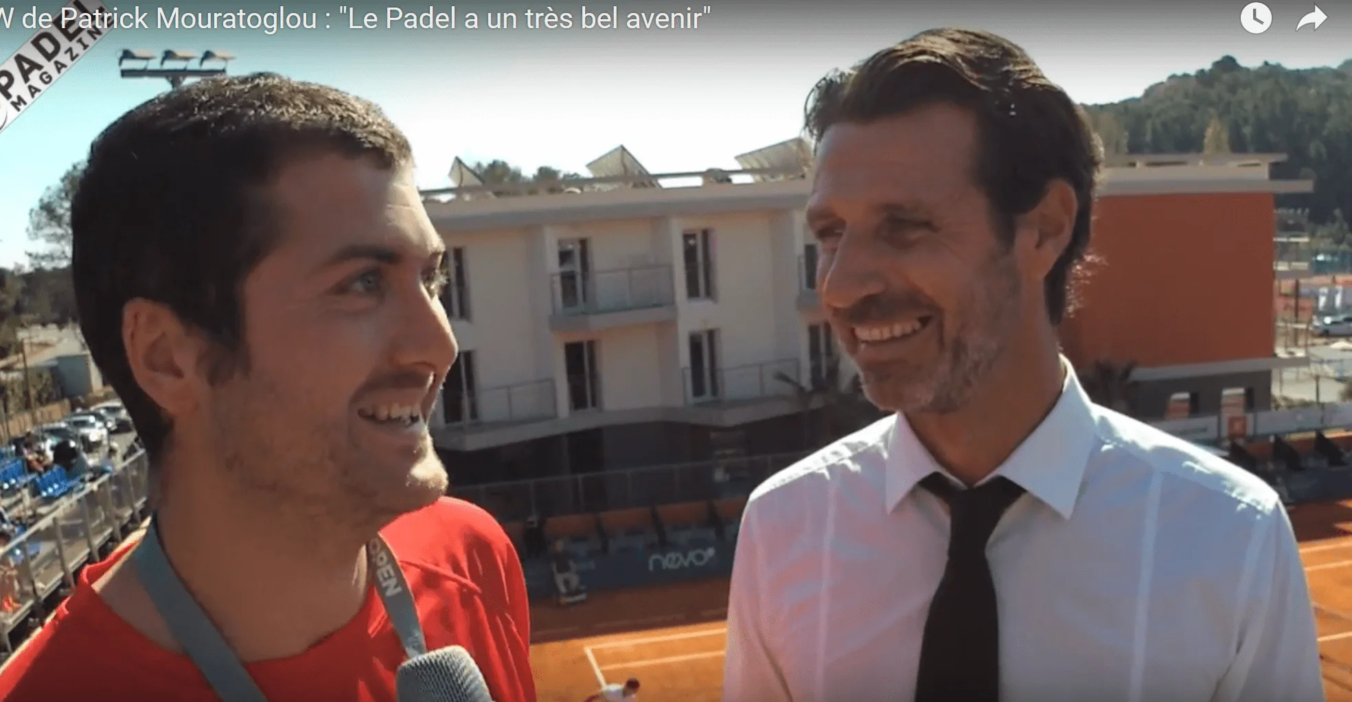 Patrick Mouratoglou : “Le Padel a un très bel avenir”