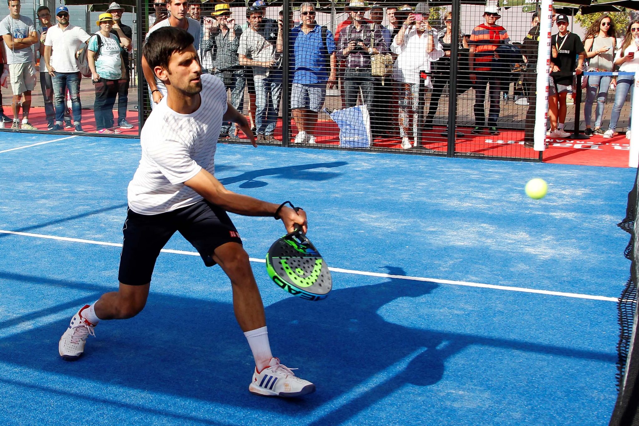 Novak Djokovic- padel Madrid