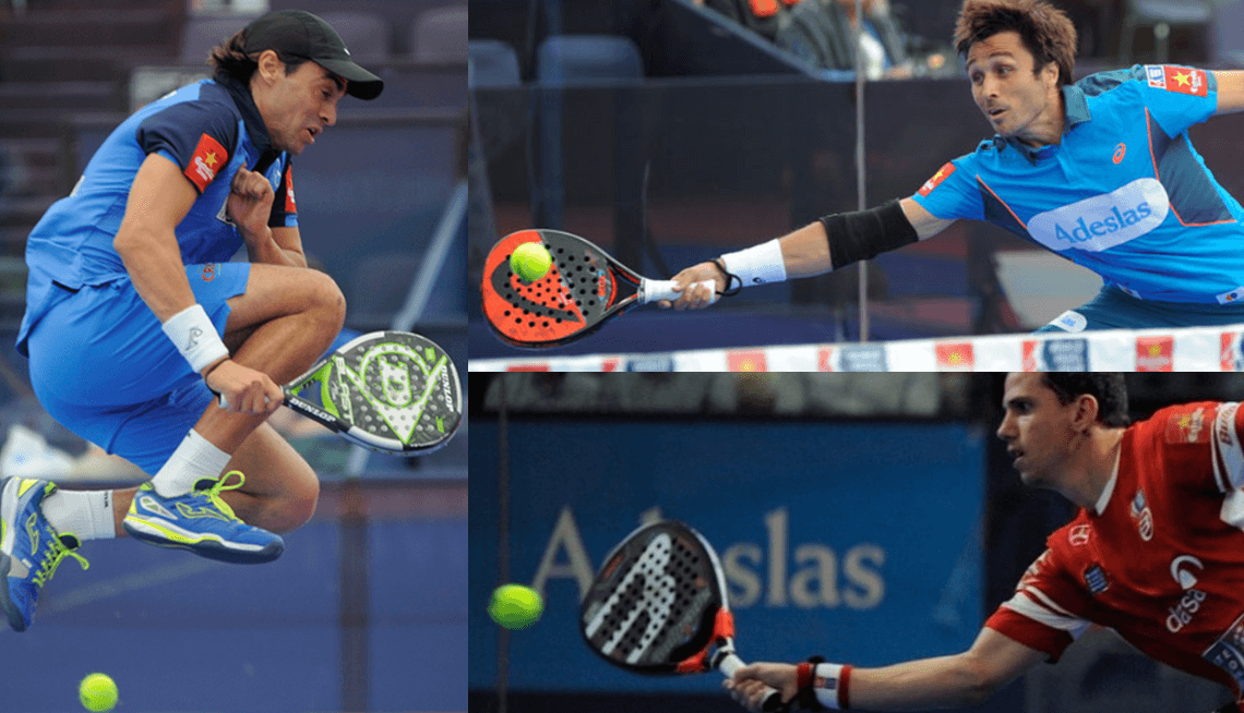 The top players of padel WPT play with which racket?