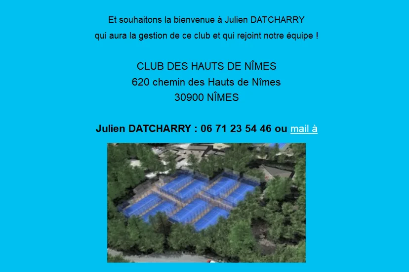 winwin padel Nîmes Julien Datchary | Padel Magazine