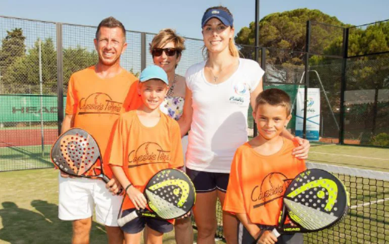 Sébastien Richardoz met à l’honneur le padel à l’école