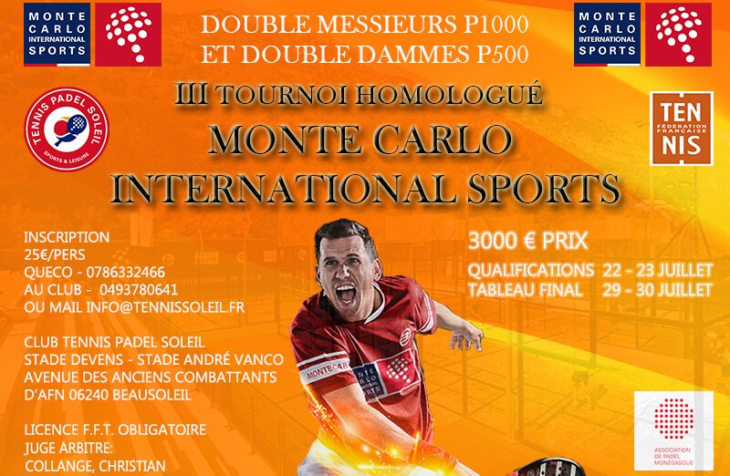 ¡Monte Carlo International Sports dobla la apuesta!