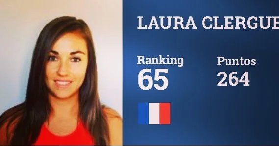 Laura Clergue dans le top 70 mondial