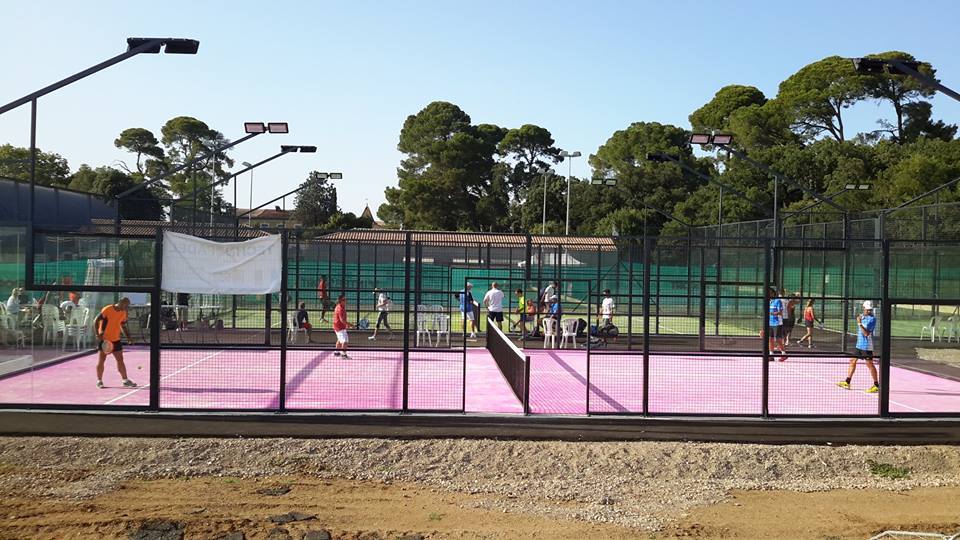 Inauguration des padel du Tennis Club de la Vière