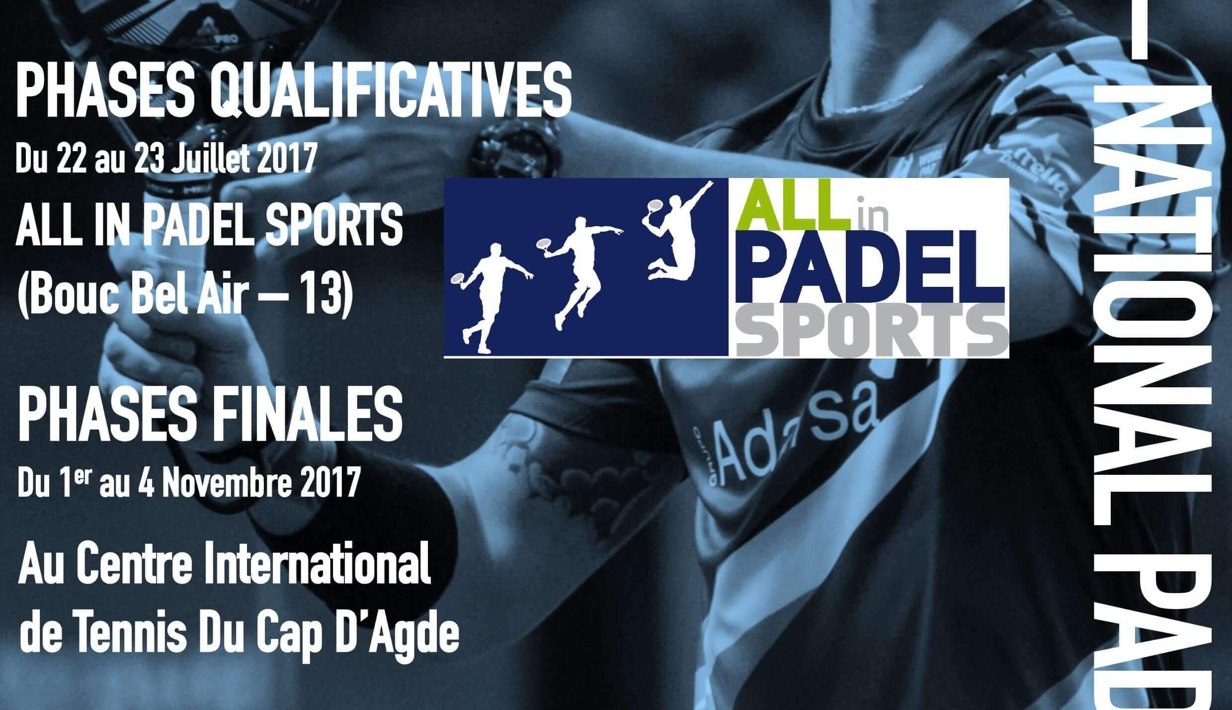 All In Padel Sports propose la National Padel Cup