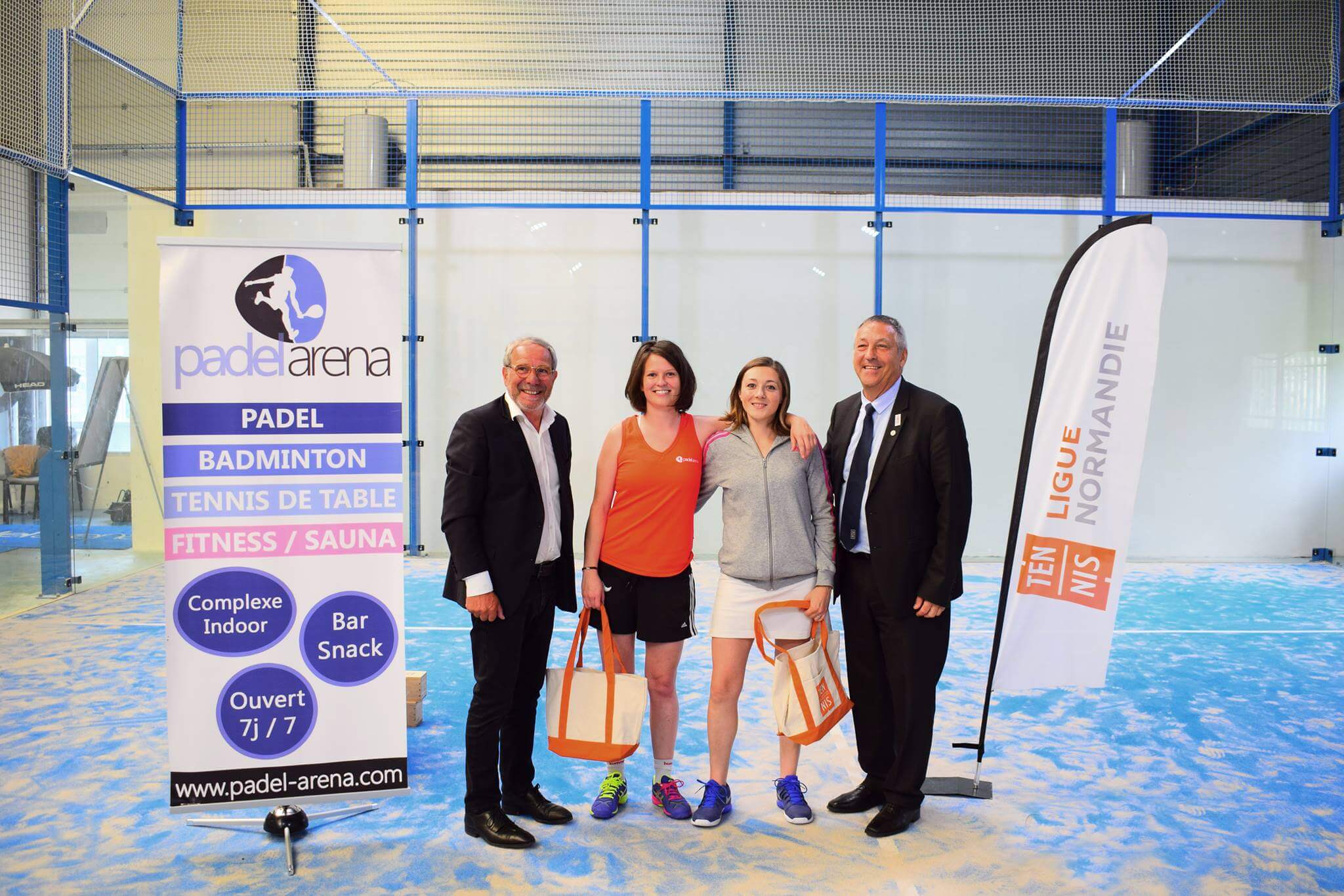 Outcome of the regional phases of padel Normandy