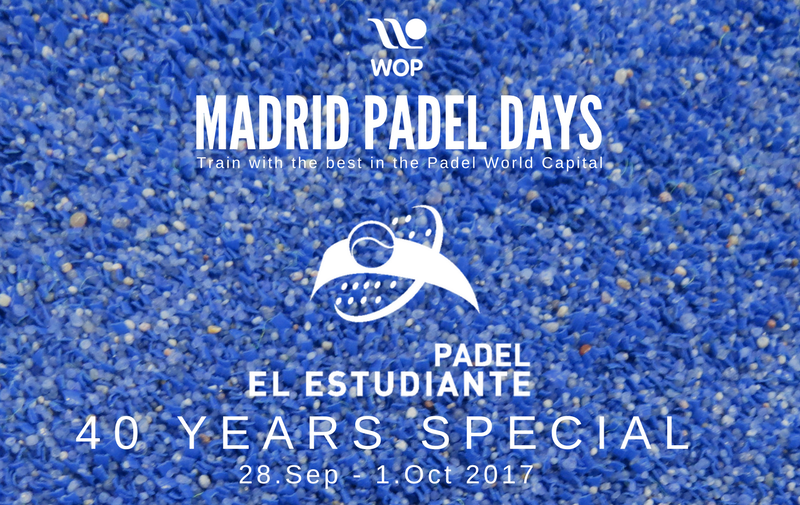Ne rater pas le Madrid Padel Days en septembre