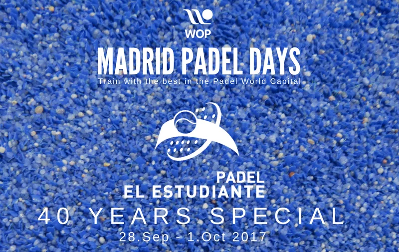 Ne rater pas le Madrid Padel Days en septembre