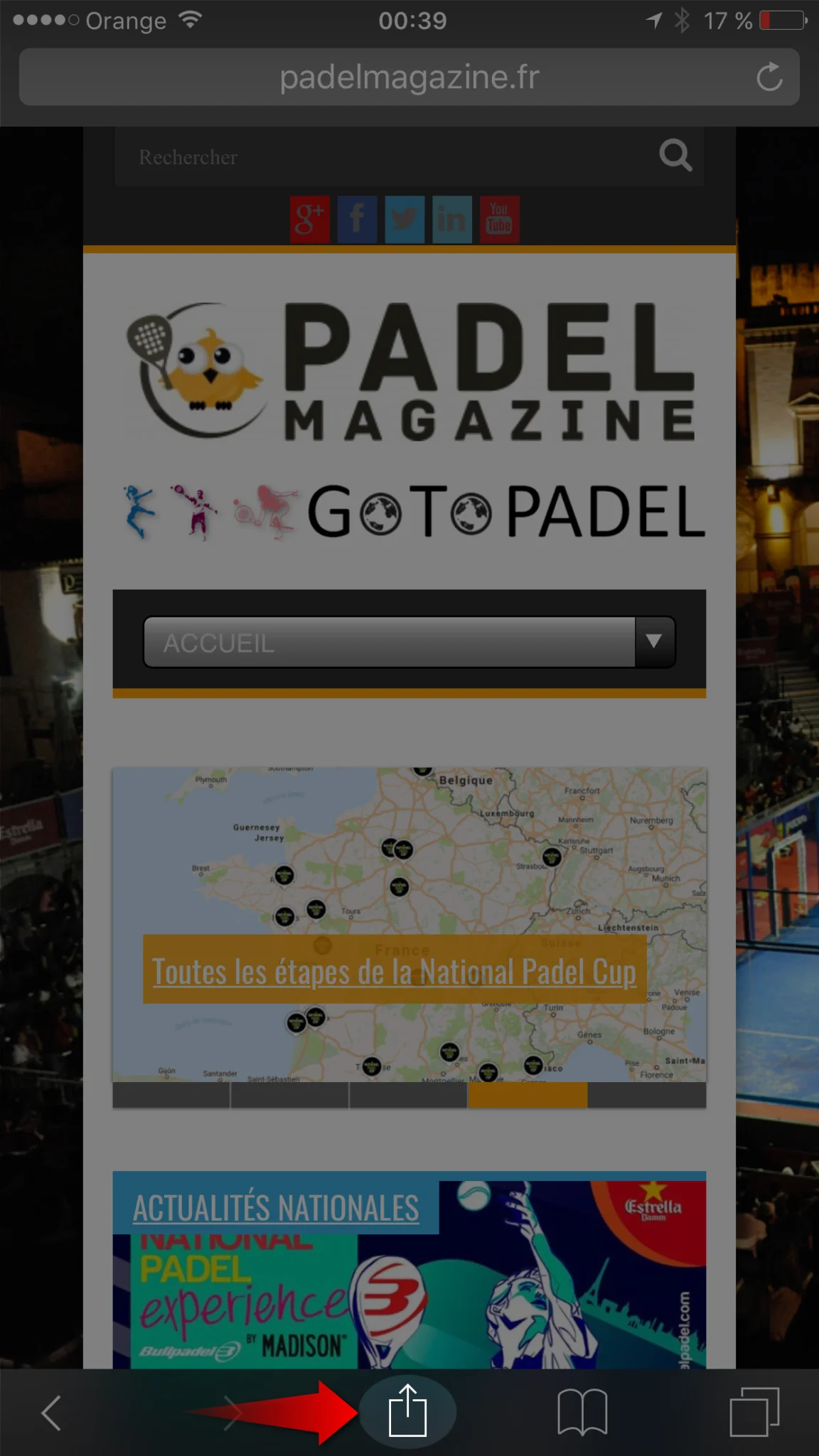 2 Application Iphone Padel Mag | Padel Magazine