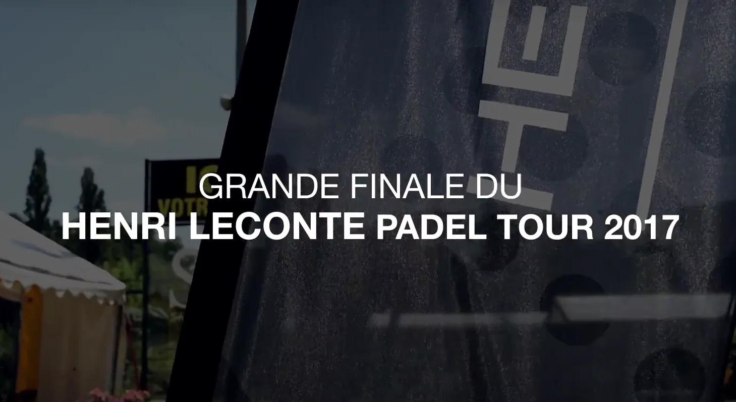 Henri Leconte Final Teasing Padel Tour-2017