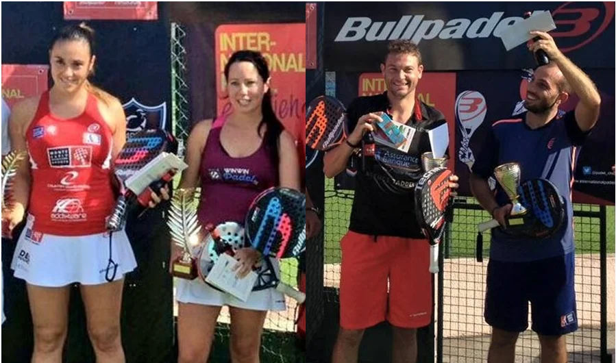 Clergue / Casanova et Ritz / Scatena à l’International Padel Experience