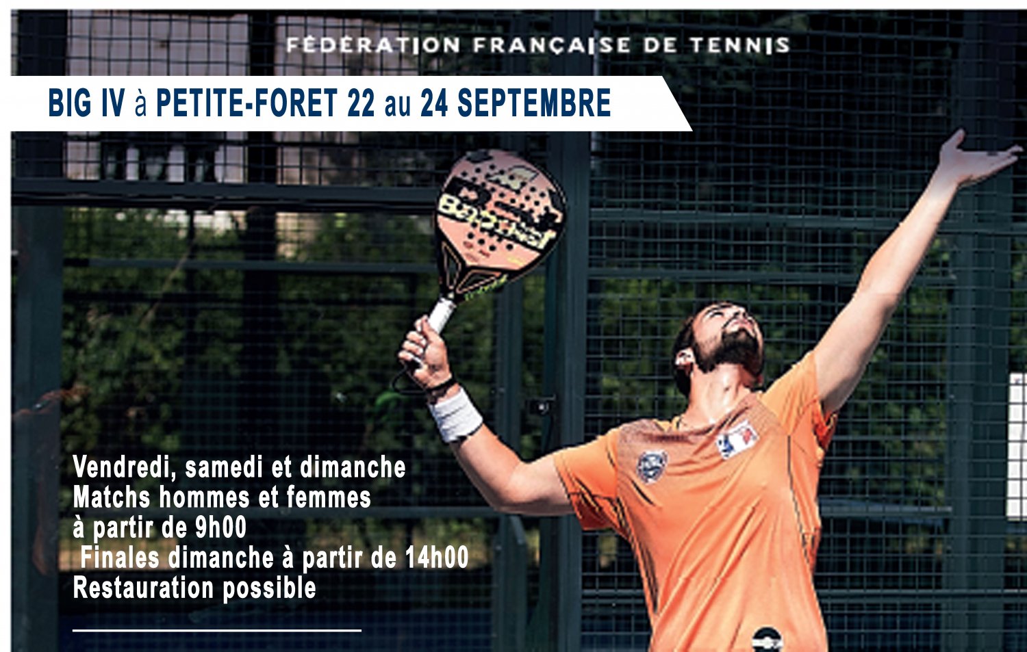 List of qualifiers - French Championship padel 2017