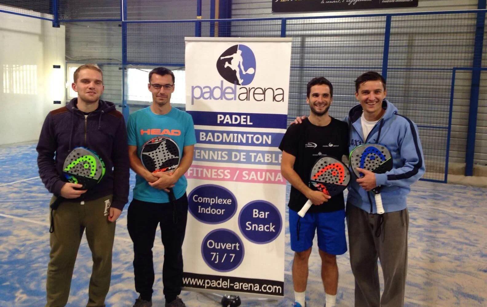 Petit / Terrasi fait des dégâts à PADEL ARENA pour la National Padel Cup