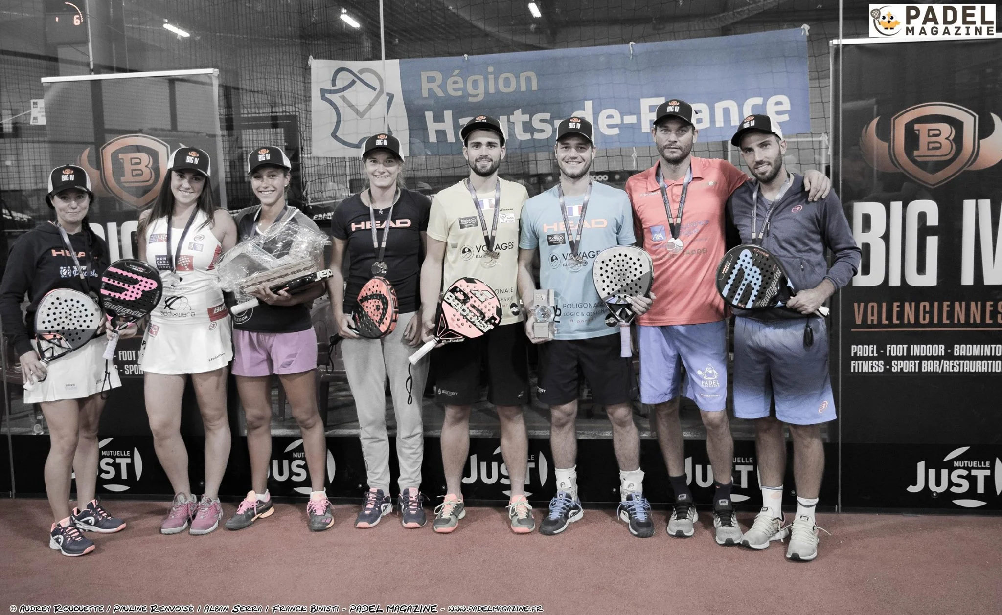 Liste des sélectionnés pour les championnats d’Europe de padel