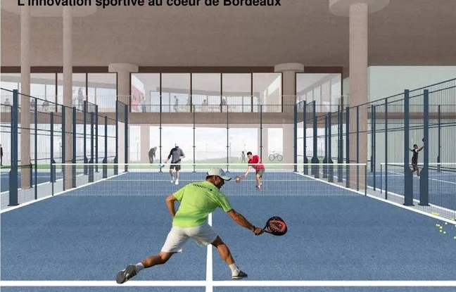 A “Catedral do Esporte” terá seu padel Bordeaux