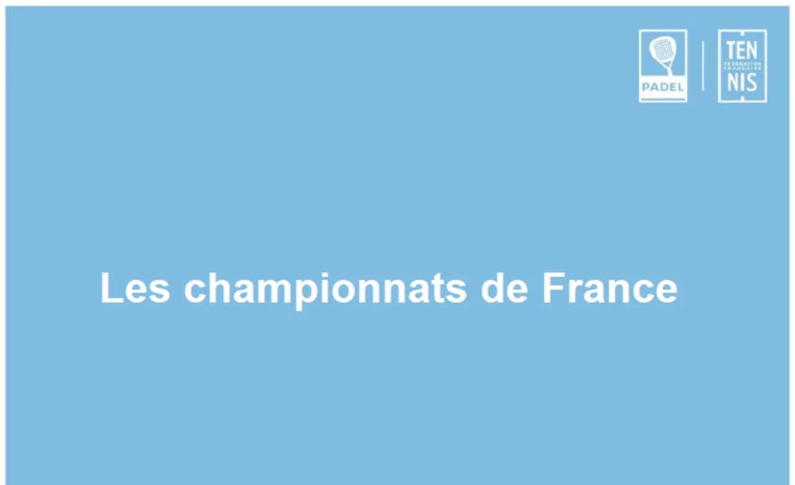 ORGANISATION DES CHAMPIONNATS DE FRANCE 2018