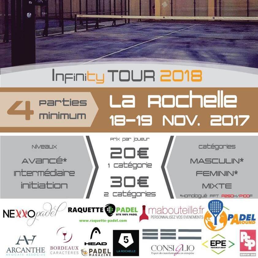 Padel Infinity på Le Five La Rochelle