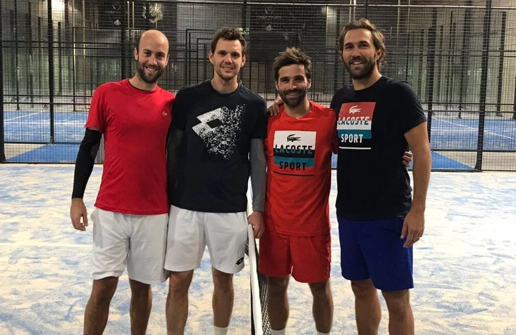 Clément, Di Pasquale, PHM, bientôt sur le circuit du padel français ?