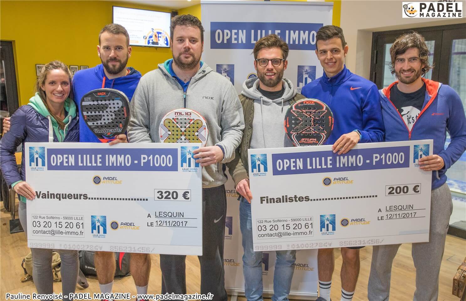 Renvoisé / Romanowski wins the LILLE IMMO Open