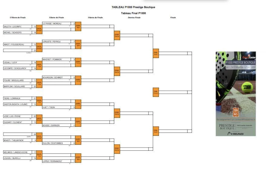 L’Open du Fox’s Center soon…