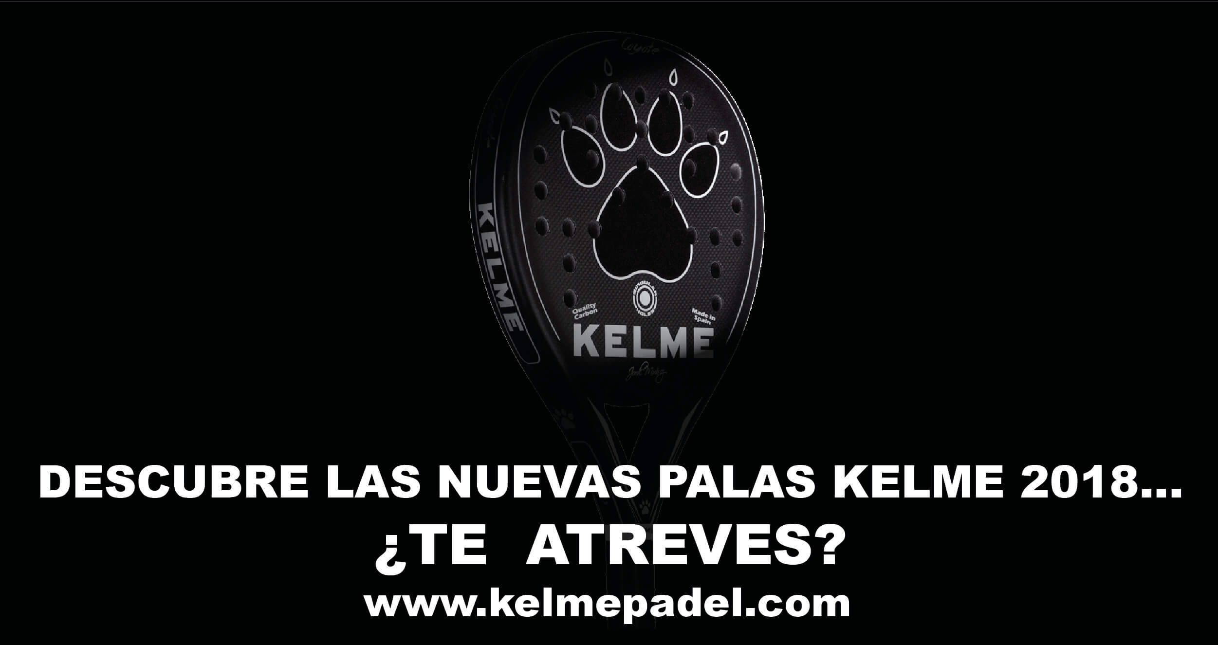 Kelme Padel 2018年……即将在商店中发售！