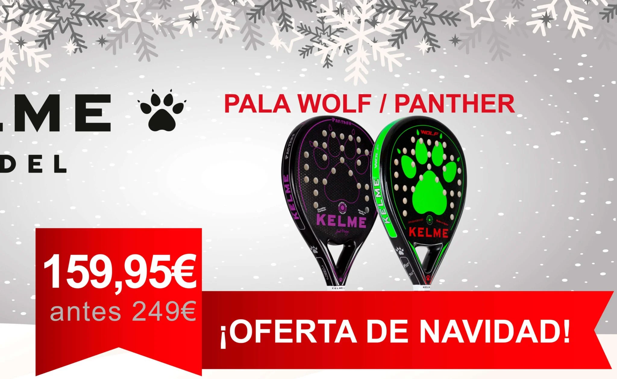 Les offres incroyables de Kelme Padel
