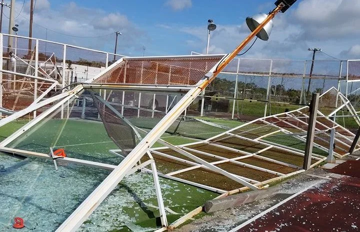Padel Miami détruit par Irma