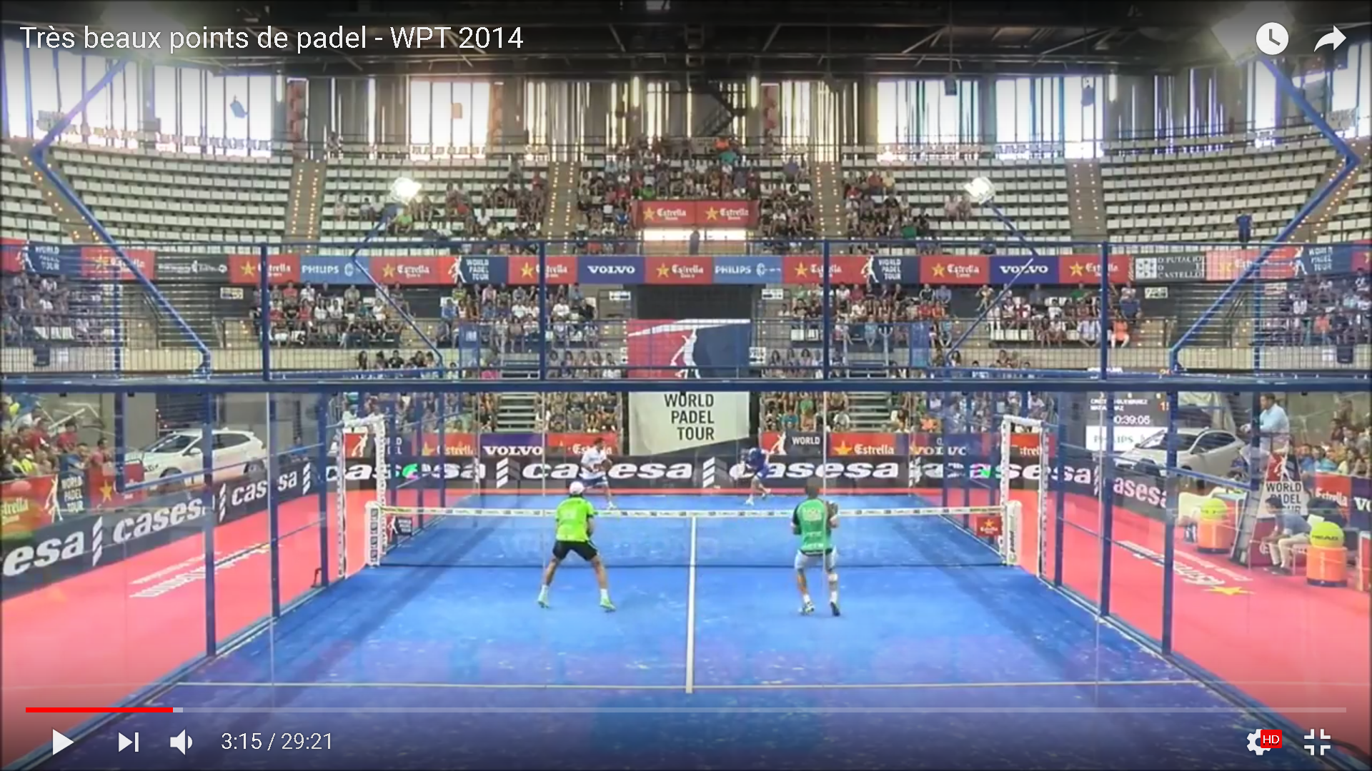 Very beautiful points of padel - WPT 2014