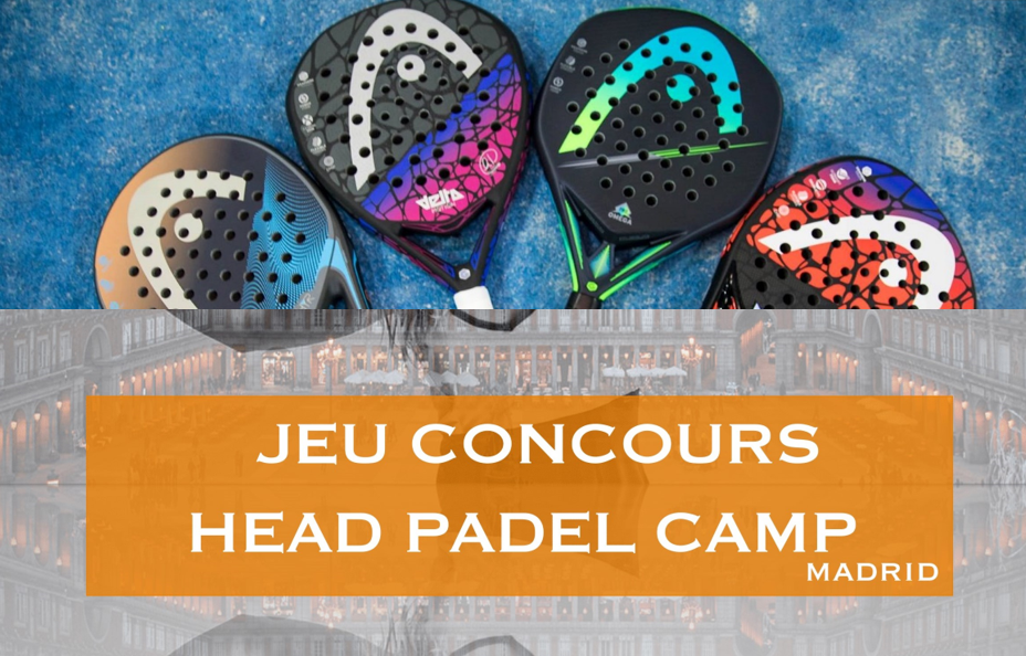 Win an internship padel and the snowshoe Head of your choice