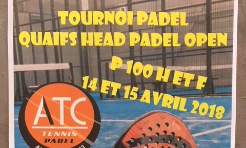 Le Head Padel Open will go through ATC Angers