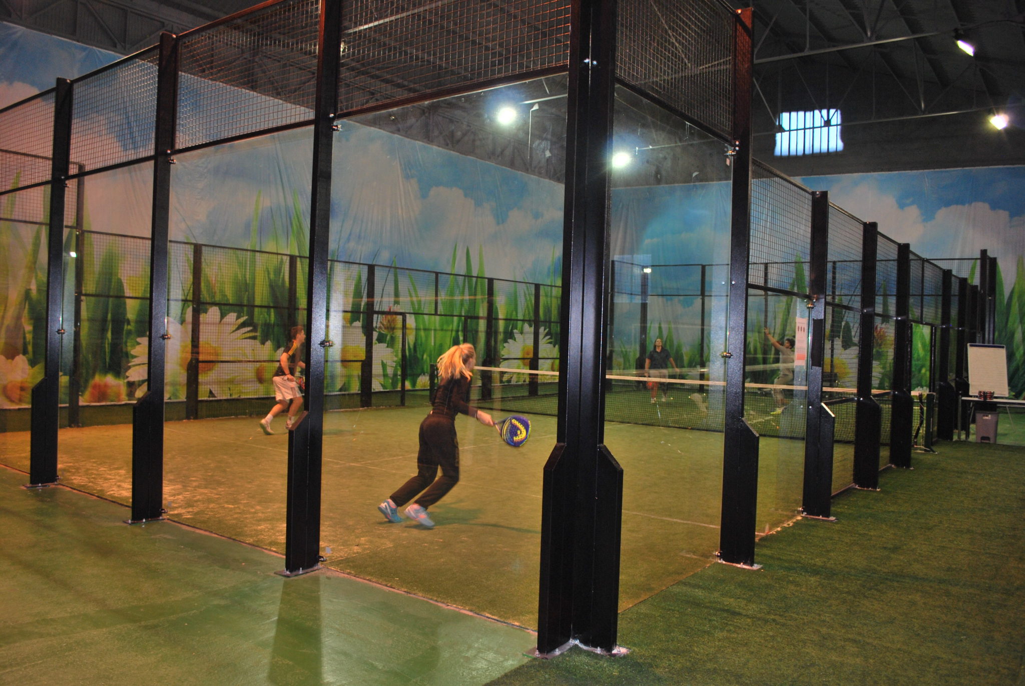 Olympia Sport launches the padel the Nord-Isère