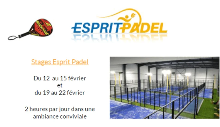 Les stages de padel à Esprit Padel