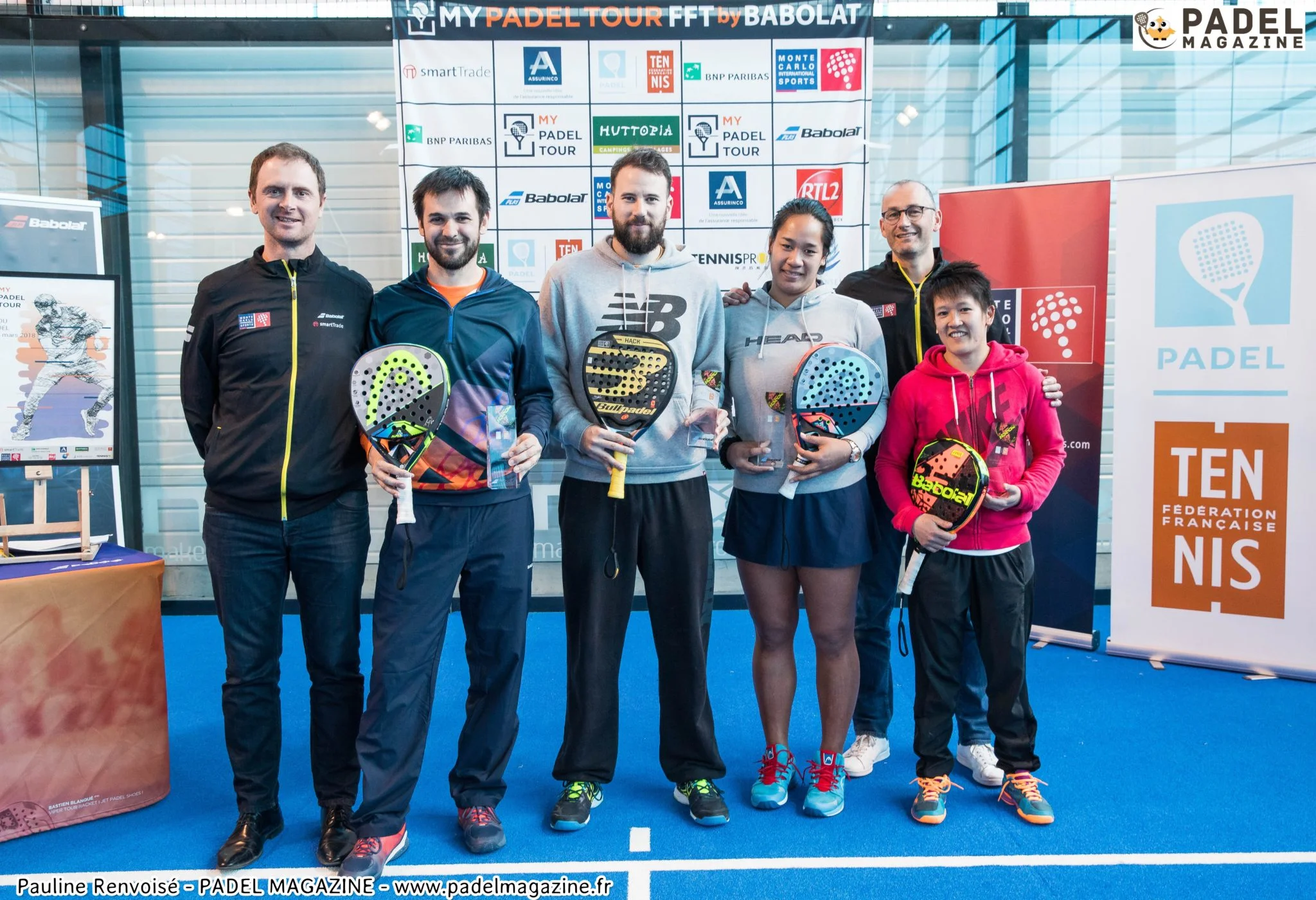 Vo / Godallier et Maigret / Tison : Vainqueurs de la 1ère étape du My Padel Tour 2018