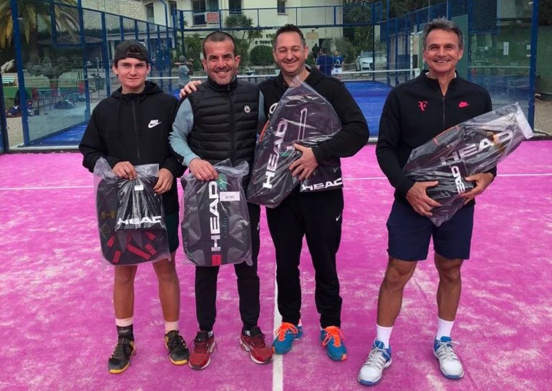 Le Head Padel Open sous le soleil chez les pirates vençois