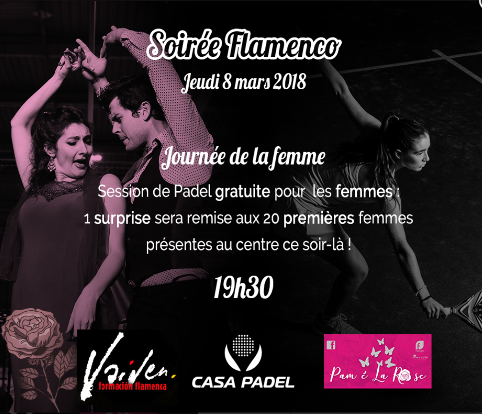 Dom Padel : Flamenco i padel