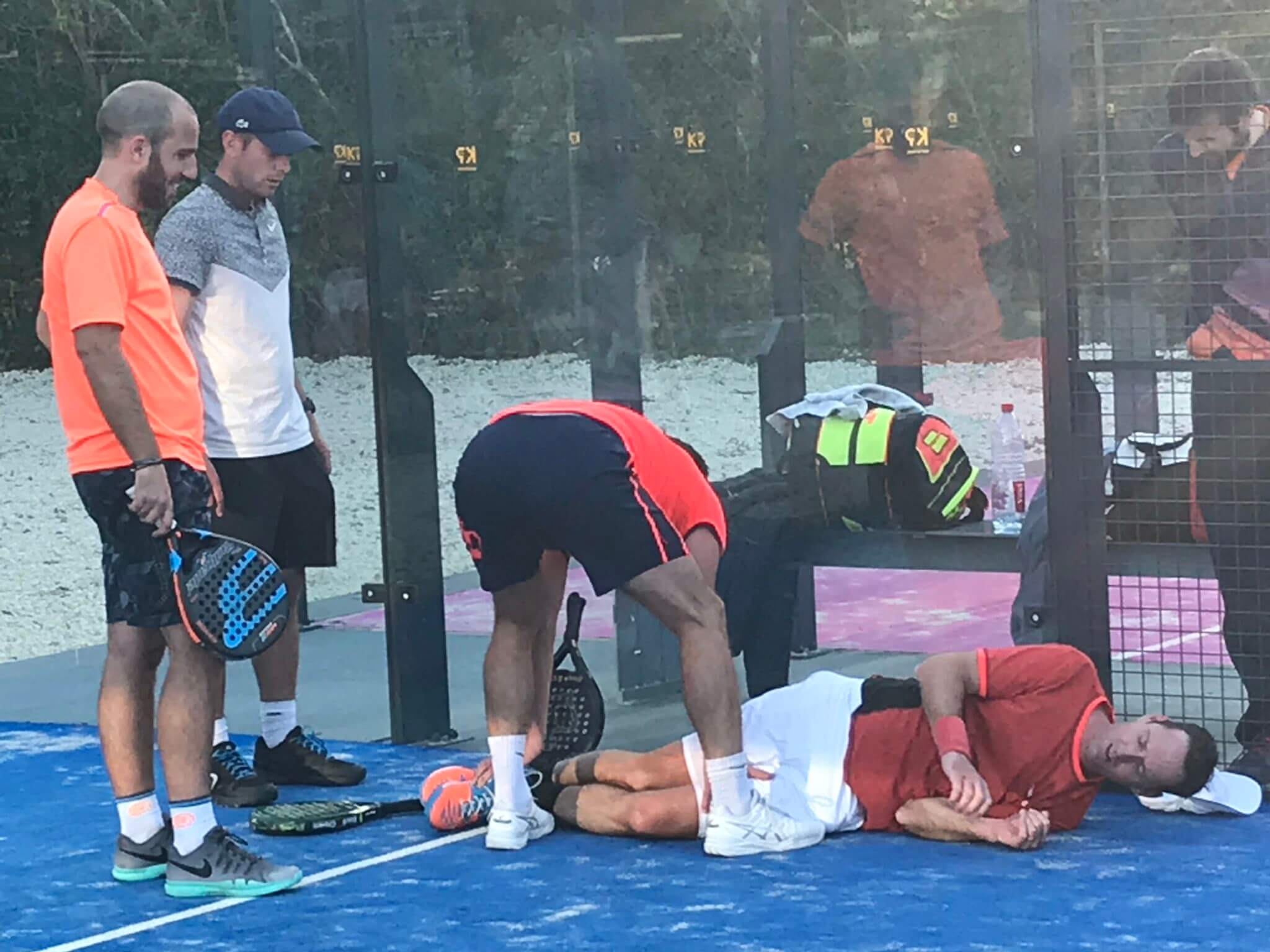 The resumption of padel after an injury